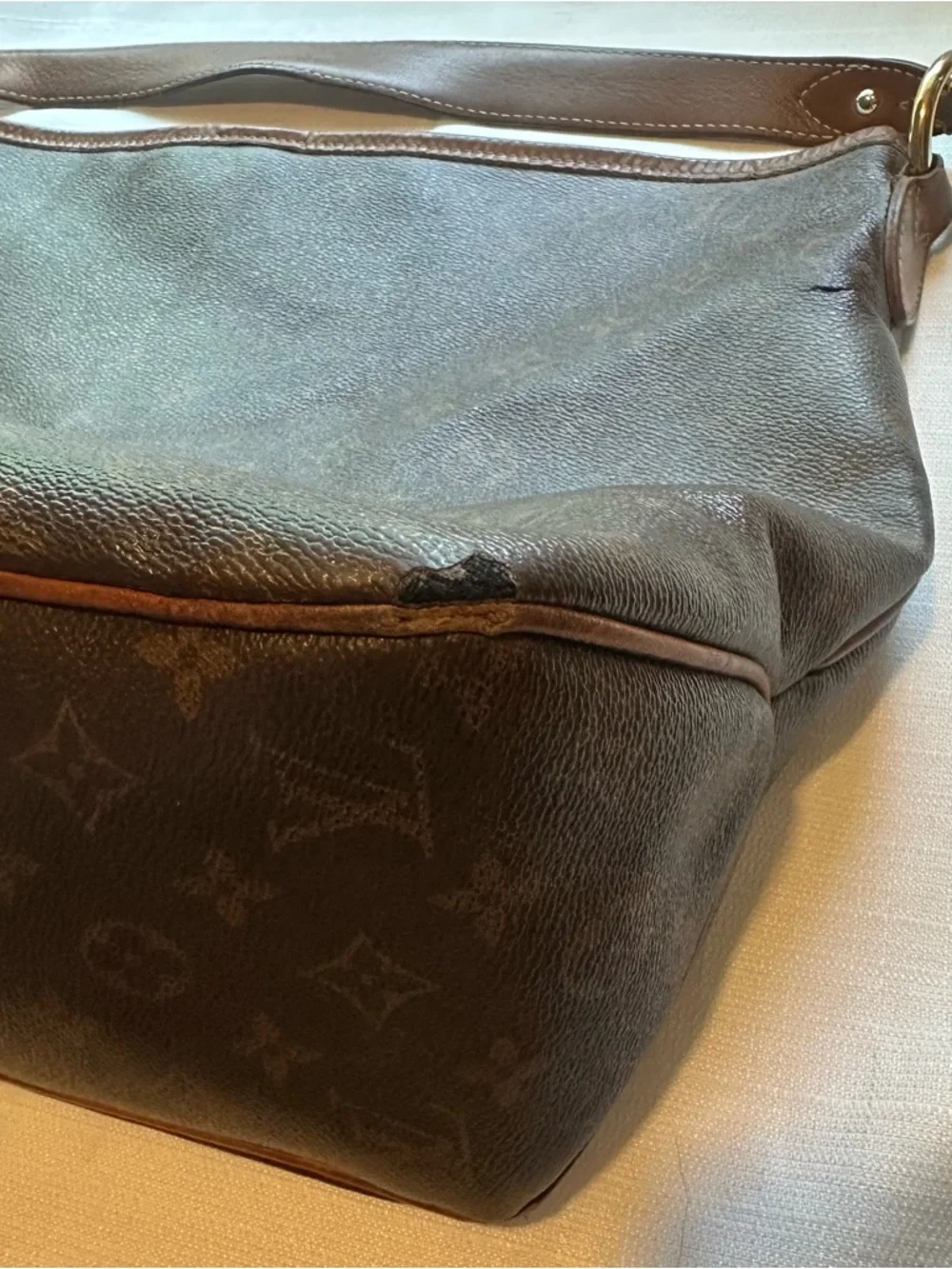 Authentic Louis Vuitton Monogram Vintage Shoulder Bag (Made in USA) - Picture 9 of 16